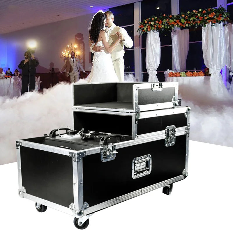 FOGGSTER 5000W Low Lying Stage Fog Machine | Dry Ice Low Lying Wedding Events DJ Party Concert Fogger