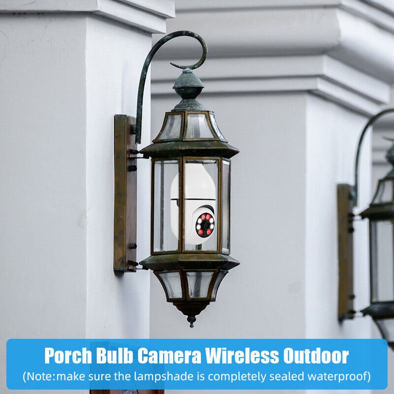 Illuminating Security: Introducing the 360° 1080P IP E27 Light Bulb Camera - 7stories®