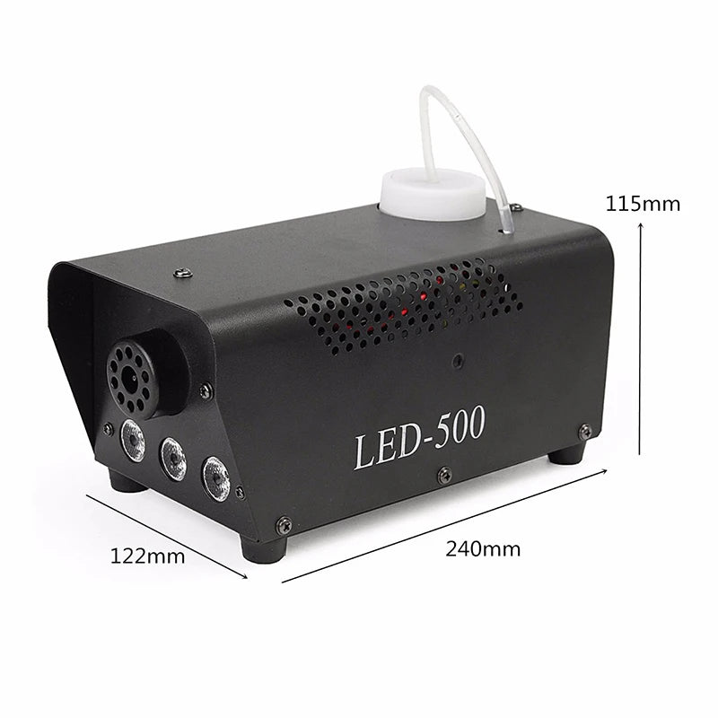 FOGGSTER 500 LED Remote Fog Machine | Low Lying Party Stage Smoke Machine